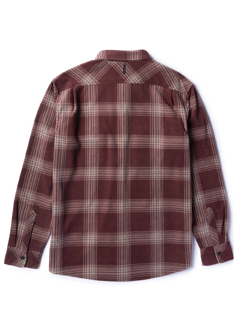 Vissla Men's Eco-Zy Polar Flannel Shirt, Recycled Polyester