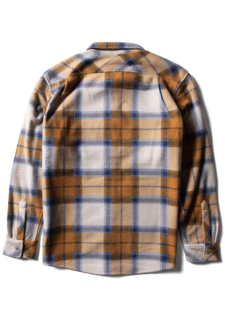 Vissla Men's Eco-Zy Polar Flannel Shirt, Recycled Polyester