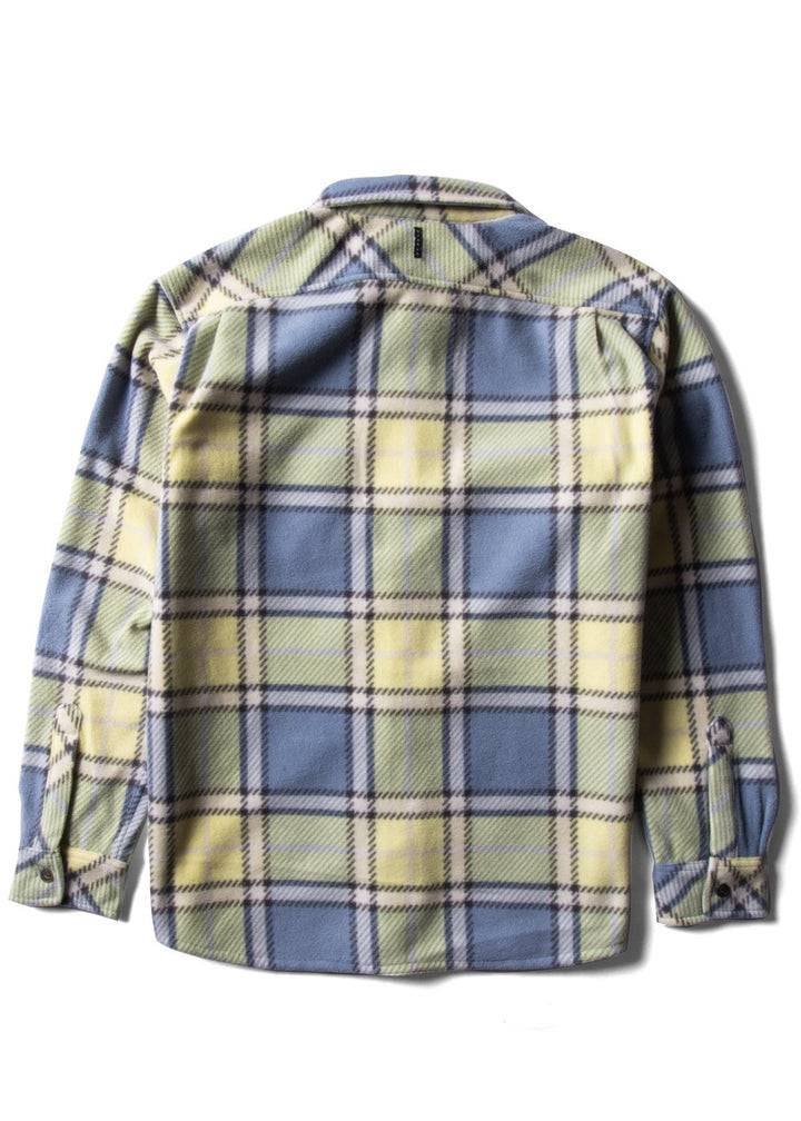 Vissla Men's Eco-Zy Polar Flannel Shirt, Recycled Polyester