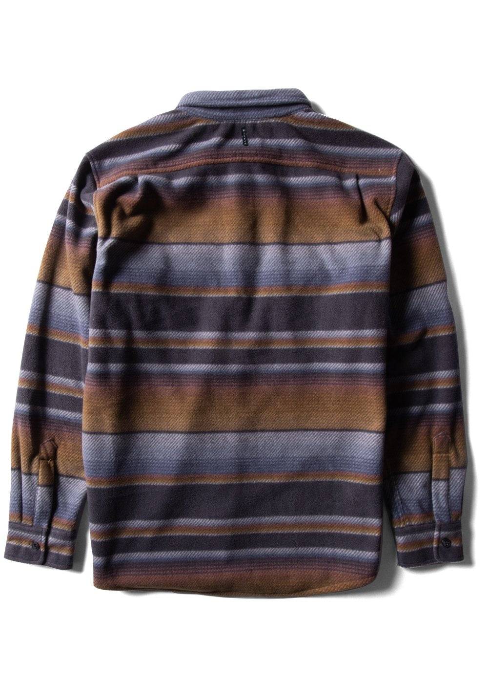 Vissla Men's Eco-Zy Polar Flannel Shirt, Recycled Polyester