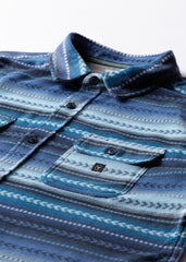 Vissla Men's Eco-Zy Polar Flannel Shirt, Recycled Polyester
