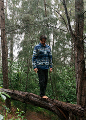 Vissla Men's Eco-Zy Polar Flannel Shirt, Recycled Polyester