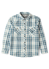 Vissla Men's Eco-Zy Polar Flannel Shirt, Recycled Polyester