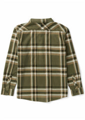 Vissla Men's Eco-Zy Polar Flannel Shirt, Recycled Polyester