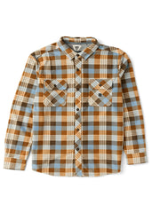 Vissla Men's Eco-Zy Polar Flannel Shirt, Recycled Polyester