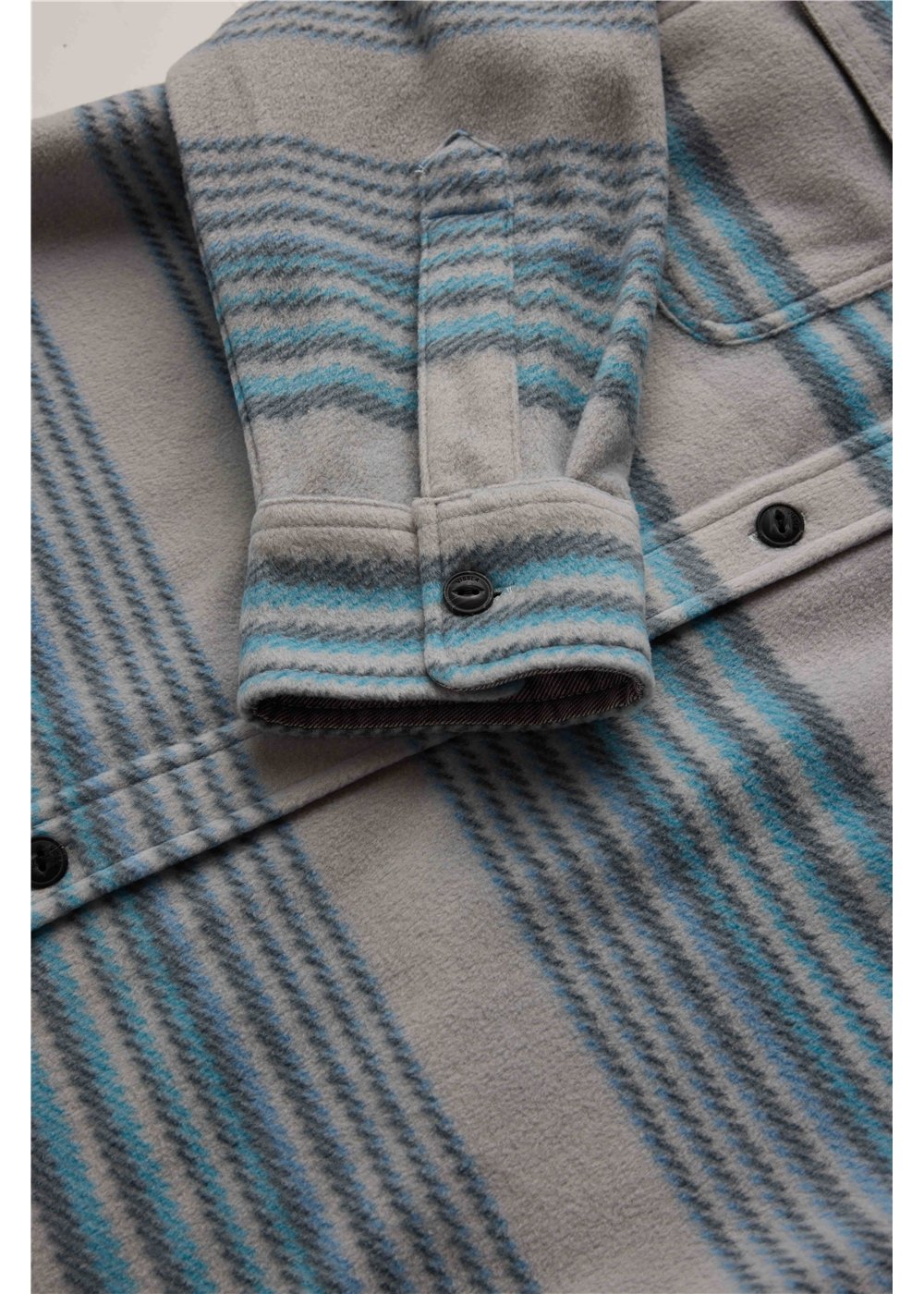 Vissla Men's Eco-Zy Polar Flannel Shirt, Recycled Polyester
