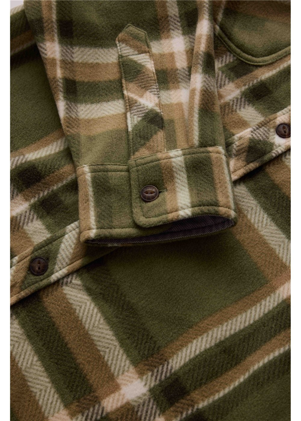 Vissla Men's Eco-Zy Polar Flannel Shirt, Recycled Polyester