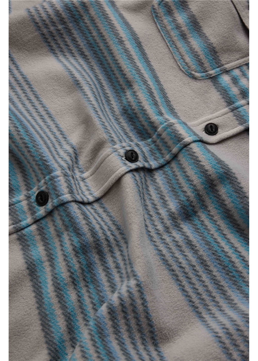 Vissla Men's Eco-Zy Polar Flannel Shirt, Recycled Polyester