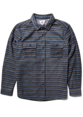 Vissla Men's Eco-Zy Polar Flannel Shirt, Recycled Polyester