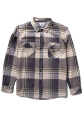Vissla Men's Eco-Zy Polar Flannel Shirt, Recycled Polyester