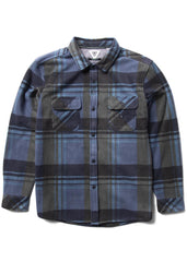 Vissla Men's Eco-Zy Polar Flannel Shirt, Recycled Polyester