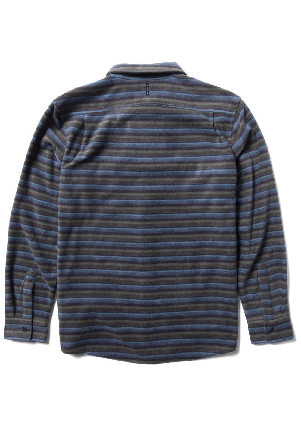 Vissla Men's Eco-Zy Polar Flannel Shirt, Recycled Polyester