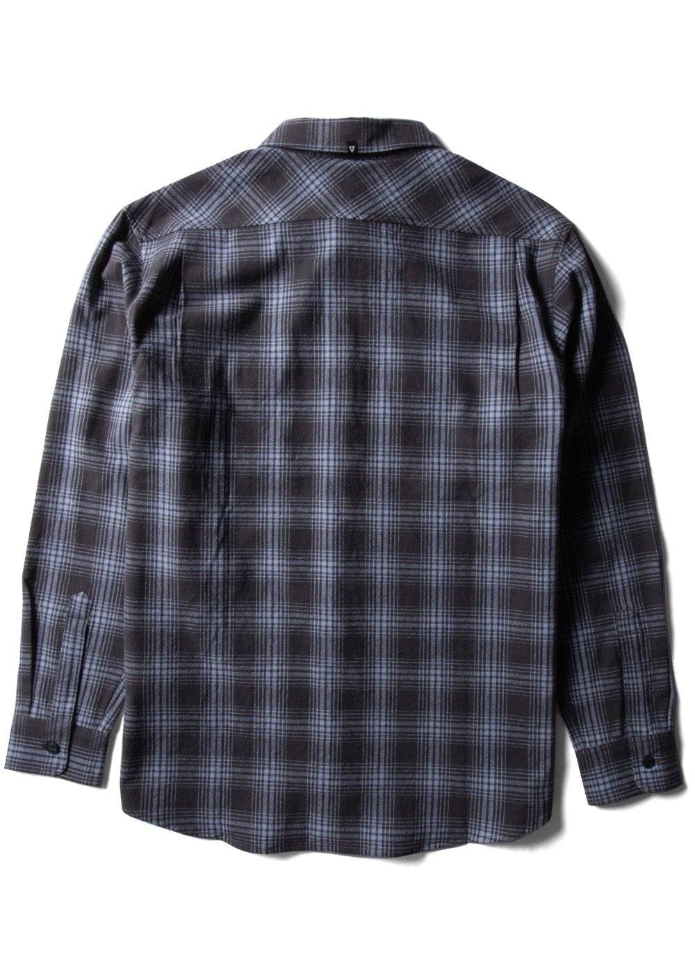 Vissla Men's Central Coast Flannel Shirt, Organic Cotton Plaid