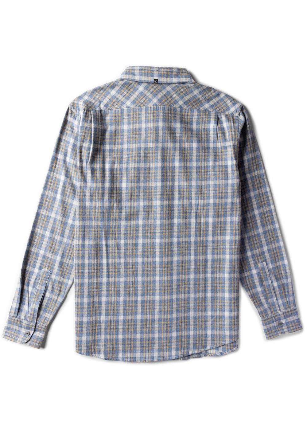 Vissla Men's Central Coast Flannel Shirt, Organic Cotton Plaid