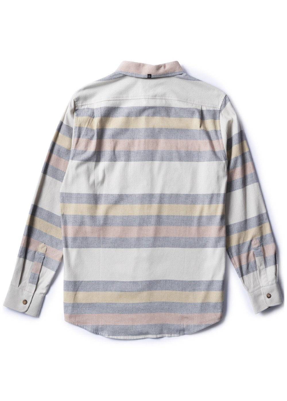 Vissla Men's Central Coast Flannel Shirt, Organic Cotton Plaid