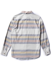Vissla Men's Central Coast Flannel Shirt, Organic Cotton Plaid