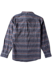 Vissla Men's Central Coast Flannel Shirt, Organic Cotton Plaid