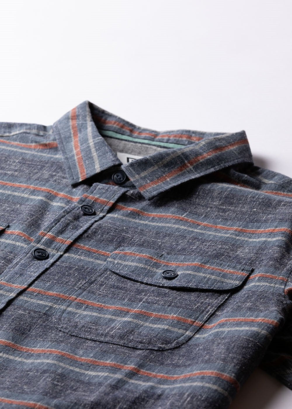 Vissla Men's Central Coast Flannel Shirt, Organic Cotton Plaid