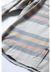 Vissla Men's Central Coast Flannel Shirt, Organic Cotton Plaid
