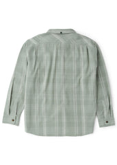 Vissla Men's Central Coast Flannel Shirt, Organic Cotton Plaid