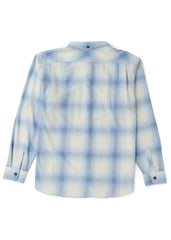 Vissla Men's Central Coast Flannel Shirt, Organic Cotton Plaid