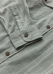 Vissla Men's Central Coast Flannel Shirt, Organic Cotton Plaid