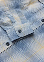 Vissla Men's Central Coast Flannel Shirt, Organic Cotton Plaid