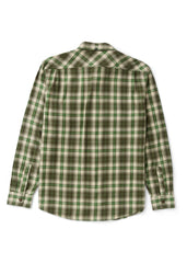 Vissla Men's Central Coast Flannel Shirt, Organic Cotton Plaid