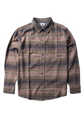 Vissla Men's Central Coast Long Sleeve Flannel Shirt, 100% Cotton