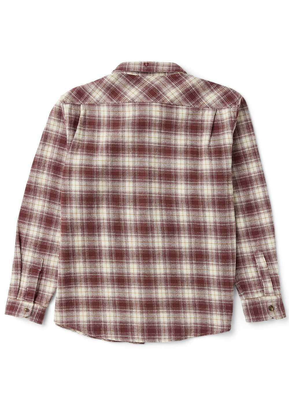 Vissla Men's Creators Heavy Days Flannel Shirt, Organic Cotton
