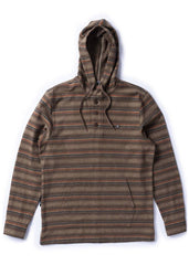 Vissla Men's Descanso Hooded Popover Hoodie, 100% Cotton