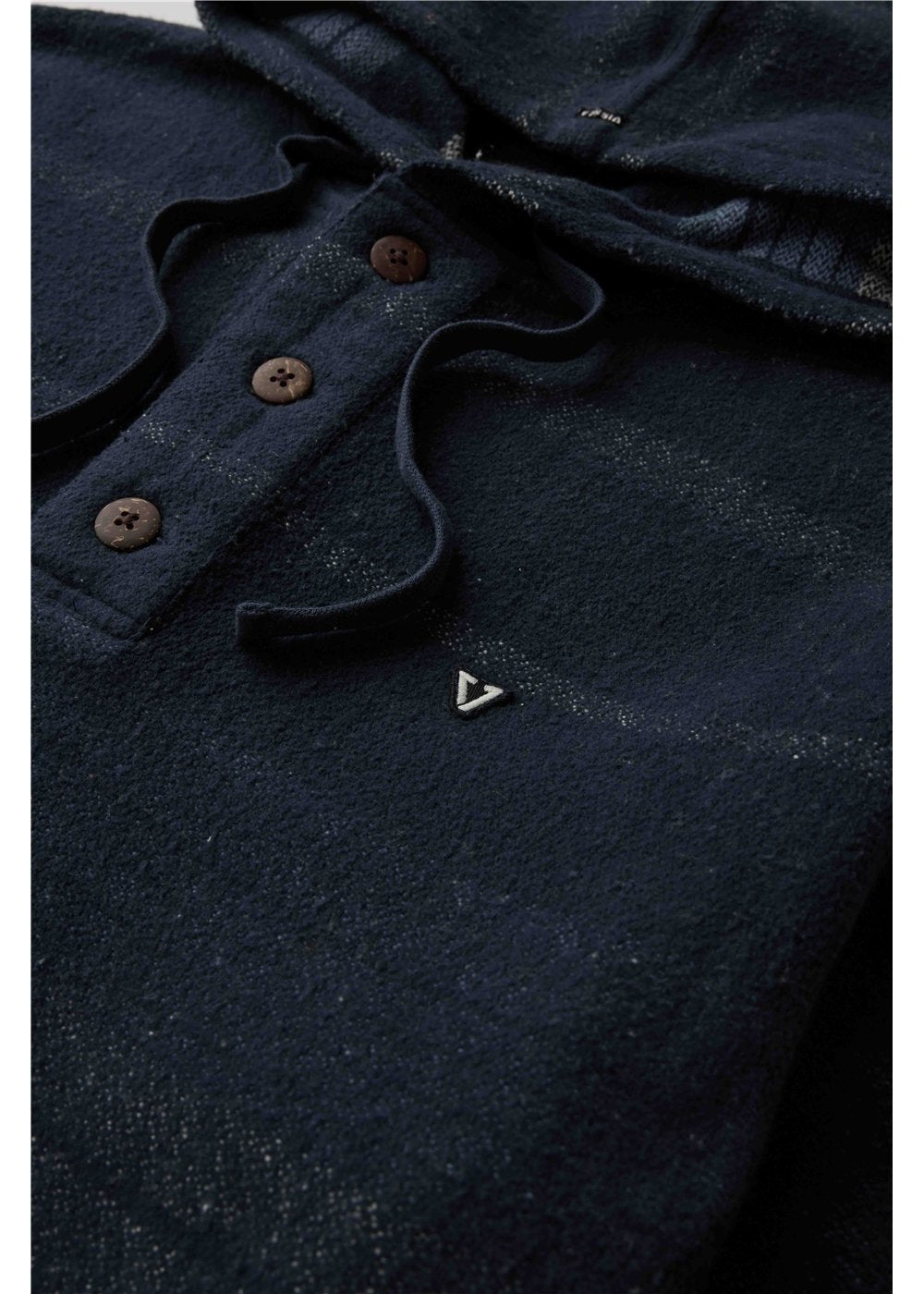 Vissla Men's Descanso Hooded Popover Hoodie, 100% Cotton