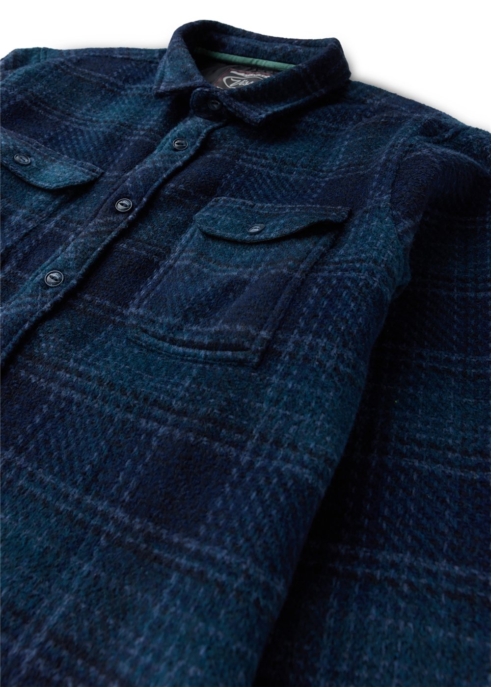 Vissla Men's Creators Mind Games Flannel Shirt, Recycled Polyester