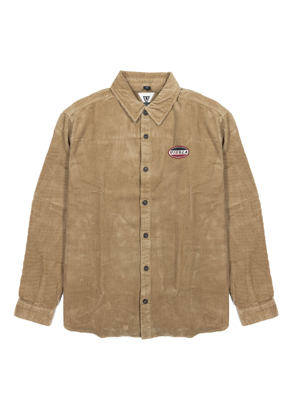 Vissla Men's Blinker Corduroy Shirt, Organic Cotton