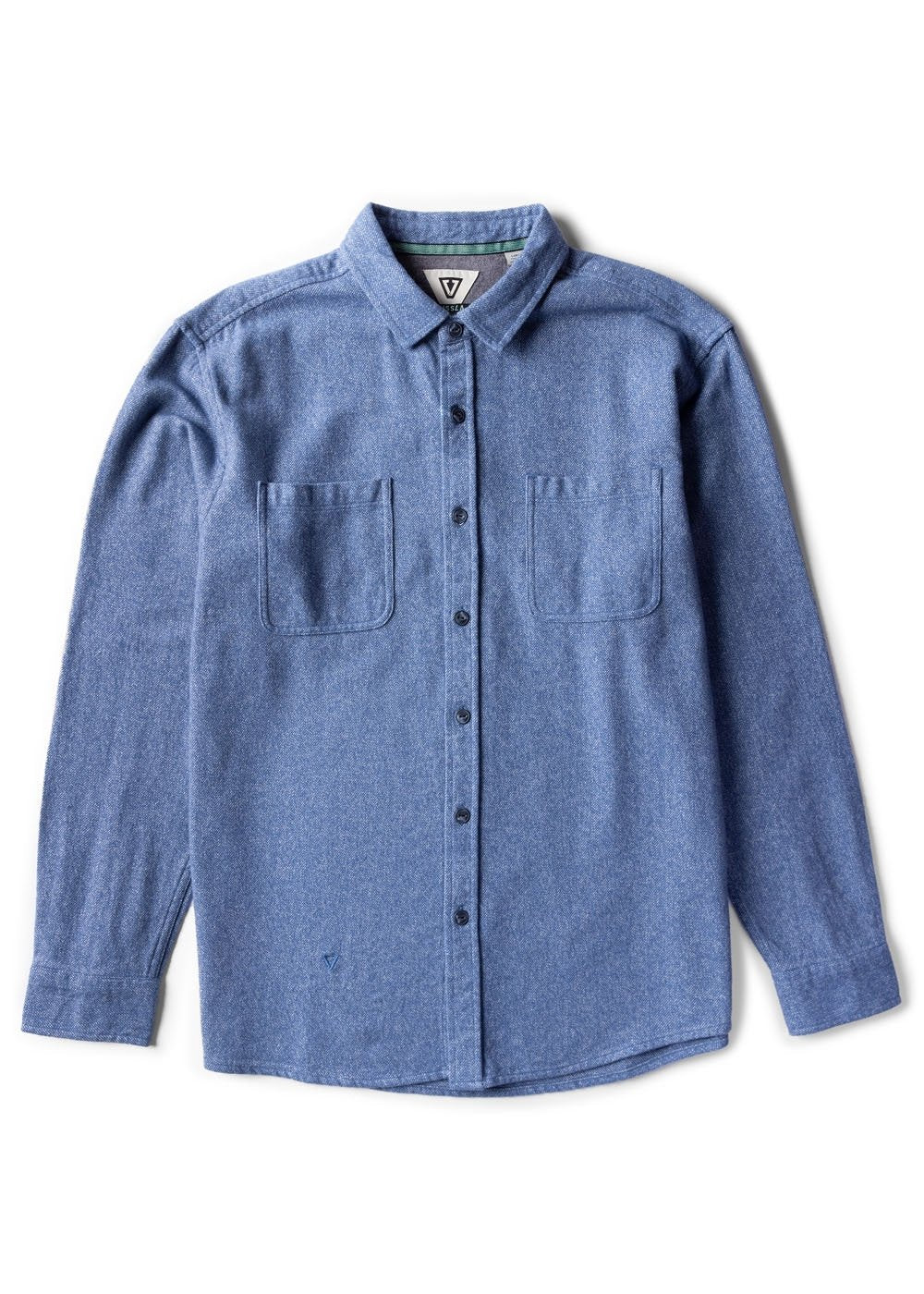 Vissla Men's Shaper Flannel Shirt, Heavyweight Organic Cotton