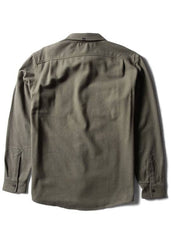 Vissla Men's Shaper Flannel Shirt, Heavyweight Organic Cotton