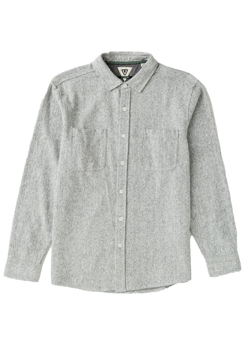 Vissla Men's Shaper Flannel Shirt, Heavyweight Organic Cotton