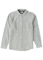 Vissla Men's Shaper Flannel Shirt, Heavyweight Organic Cotton