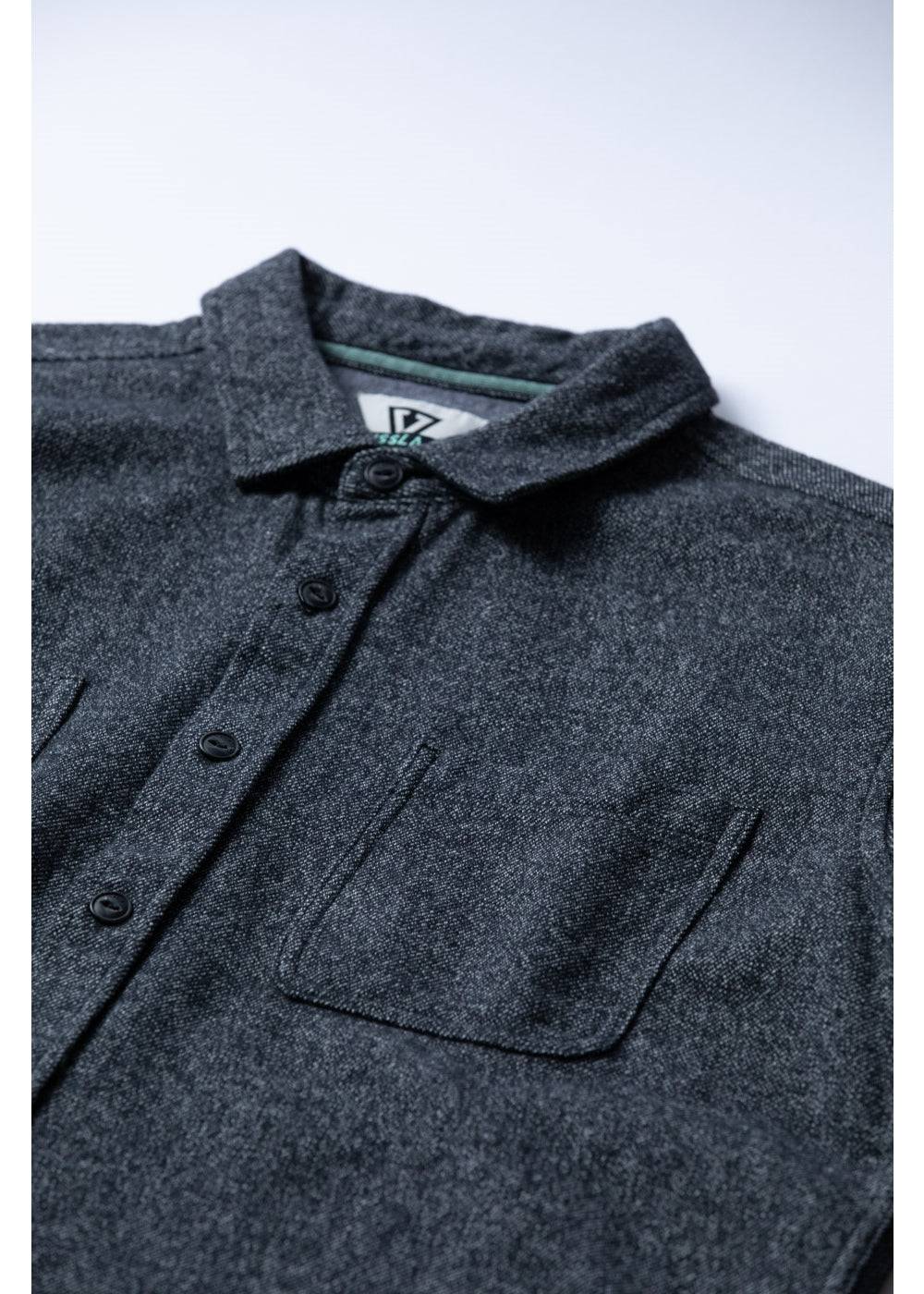 Vissla Men's Shaper Flannel Shirt, Heavyweight Organic Cotton