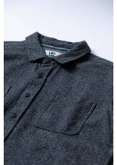 Vissla Men's Shaper Flannel Shirt, Heavyweight Organic Cotton