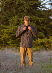 Vissla Men's Shaper Flannel Shirt, Heavyweight Organic Cotton