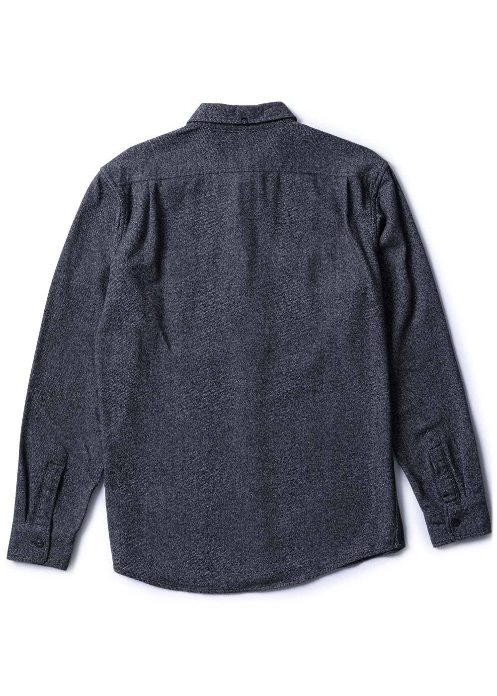 Vissla Men's Shaper Flannel Shirt, Heavyweight Organic Cotton