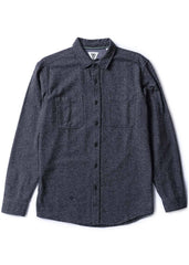 Vissla Men's Shaper Flannel Shirt, Heavyweight Organic Cotton