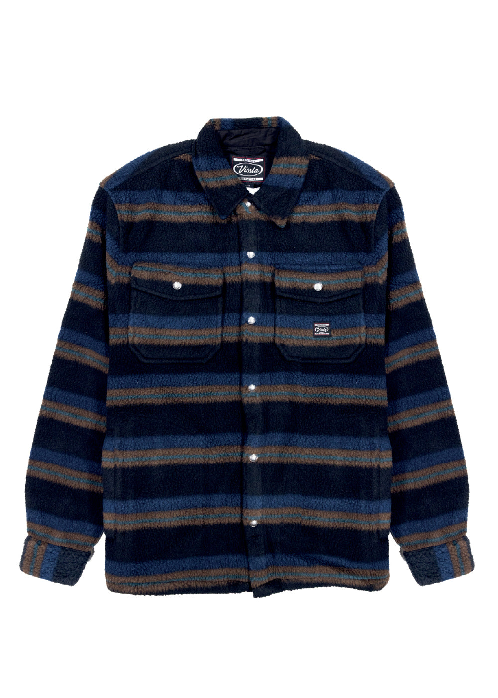 Vissla Men's Peak Sherpa Overshirt, Recycled Polyester