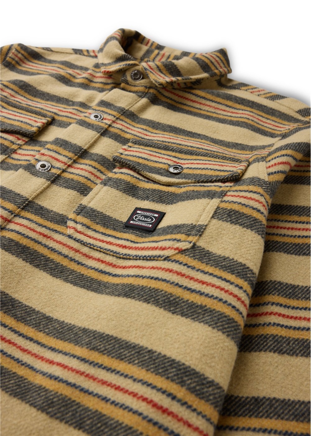 Vissla Men's West Coast Overshirt, Polyester and Wool