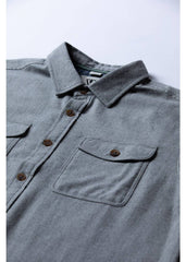 Vissla Men's Go To Flannel Shirt, Brushed Cotton
