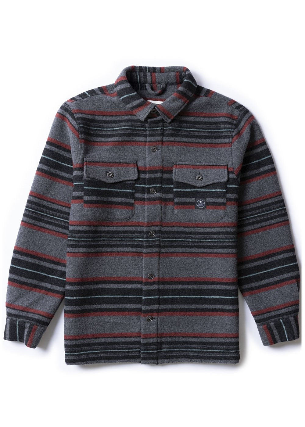 Vissla Men's West Coast Overshirt, Polyester and Wool