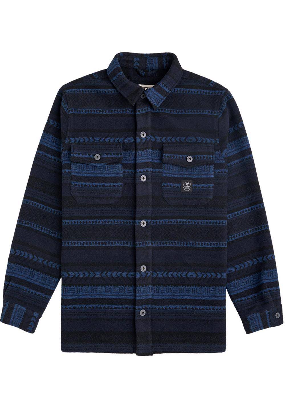 Vissla Men's West Coast Overshirt, Polyester and Wool