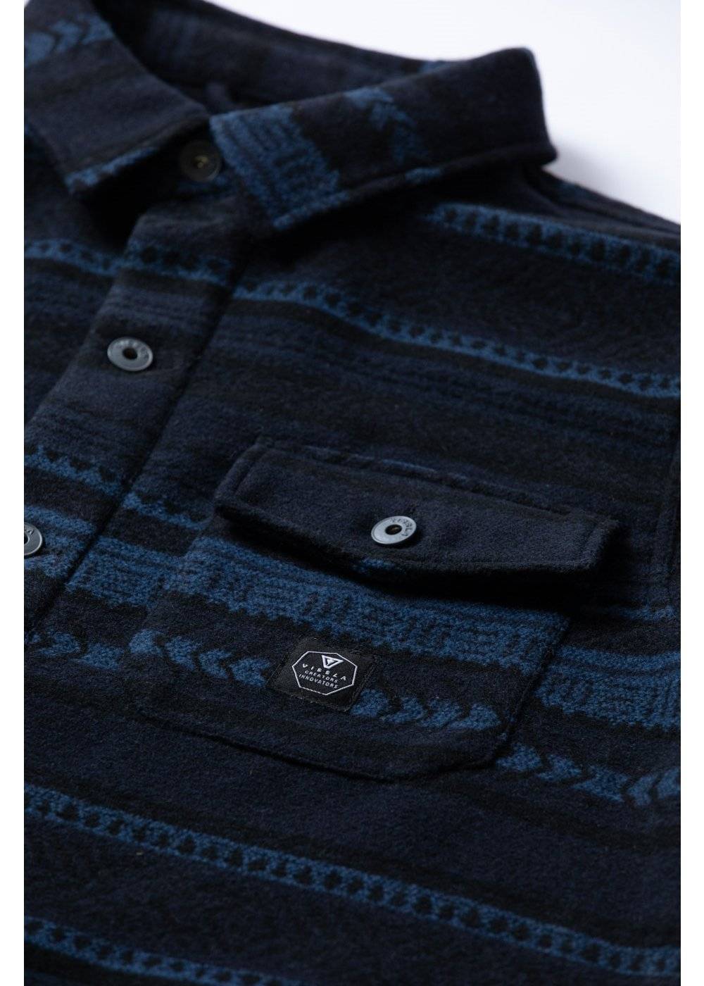 Vissla Men's West Coast Overshirt, Polyester and Wool