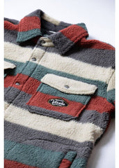Vissla Men's Peaks Sherpa Fleece Shirt, Recycled Polyester